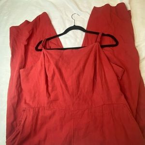 Old Navy Linen Blend Romper